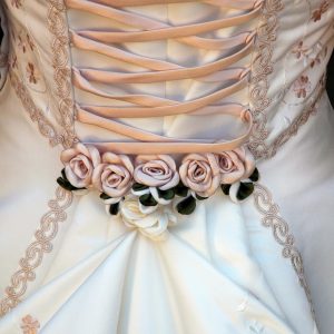 wedding dress details