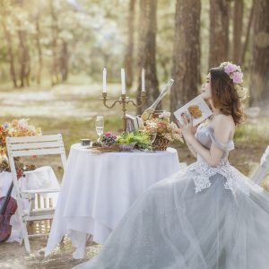 wedding dress details